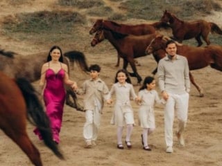 Ederson, ailesiyle Kapadokya'ya gitti