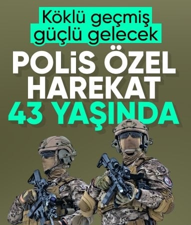 Polis Özel Harekat 43. yılını kutluyor