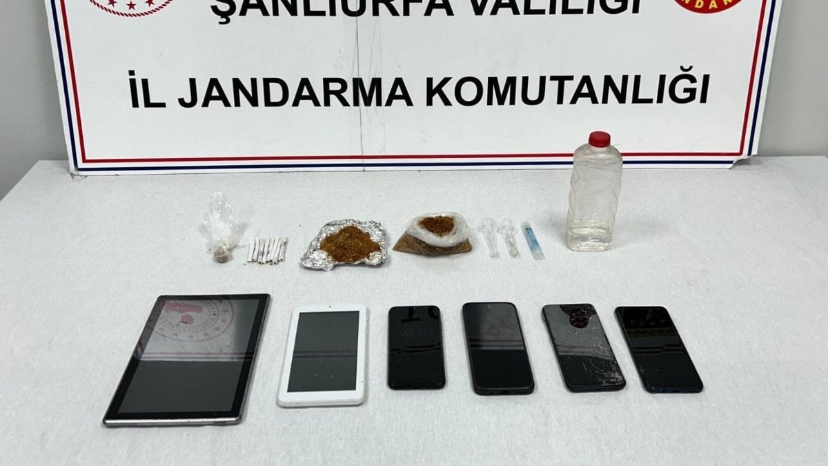 Şanlıurfa'da uyuşturucu operasyonu: 3 şüpheli tutuklandı