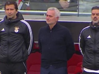 Jose Mourinho, maç öncesi gözyaşlarını tutamadı