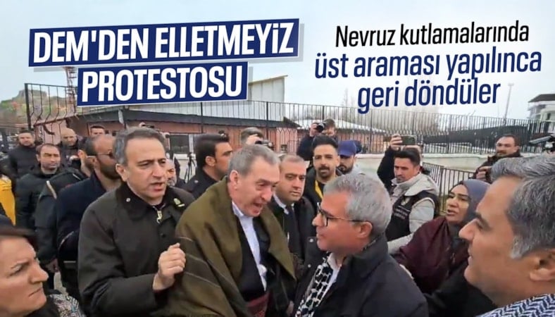 Van'da Nevruz Bayramı kutlamalarında sinirler gerildi