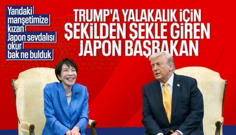 Japonya Başbakanı Takaiçi, Trump'a yaptığı şirinliklerle gündemde