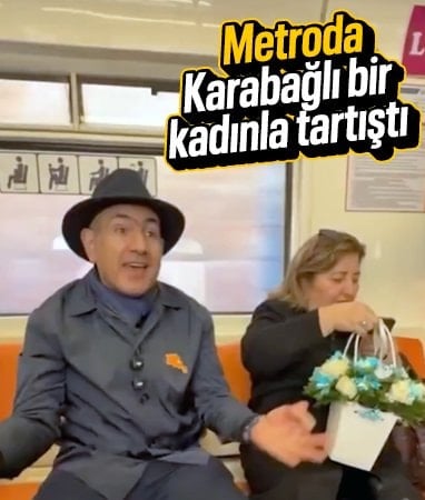 Ermenistan Başbakanı Paşinyan, metroda Karabağlı bir kadınla tartıştı