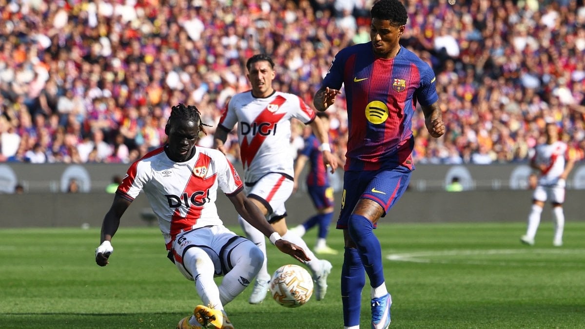 Barcelona, şampiyonluk yarışında Rayo Vallecano'yu yendi