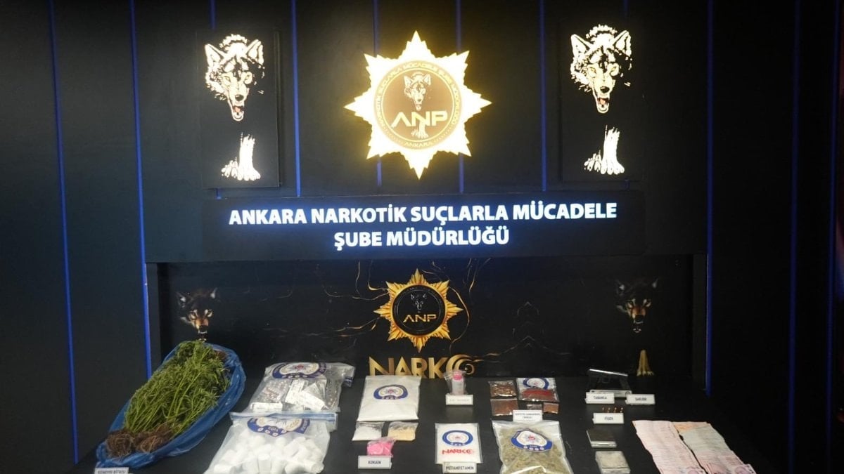 Ankara'da narkotik operasyonları: 28 tutuklama