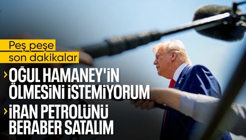 'İran da biz de anlaşma istiyoruz'