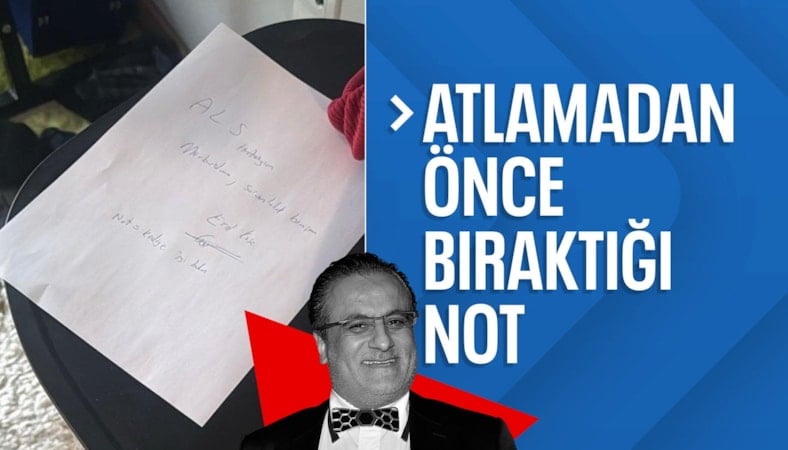 Erol Köse'nin evinden not çıktı: Mecburdum, sorumluluk benim