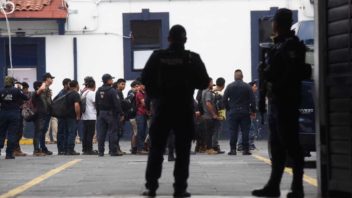 Meksika'da 229 göçmene gözaltı