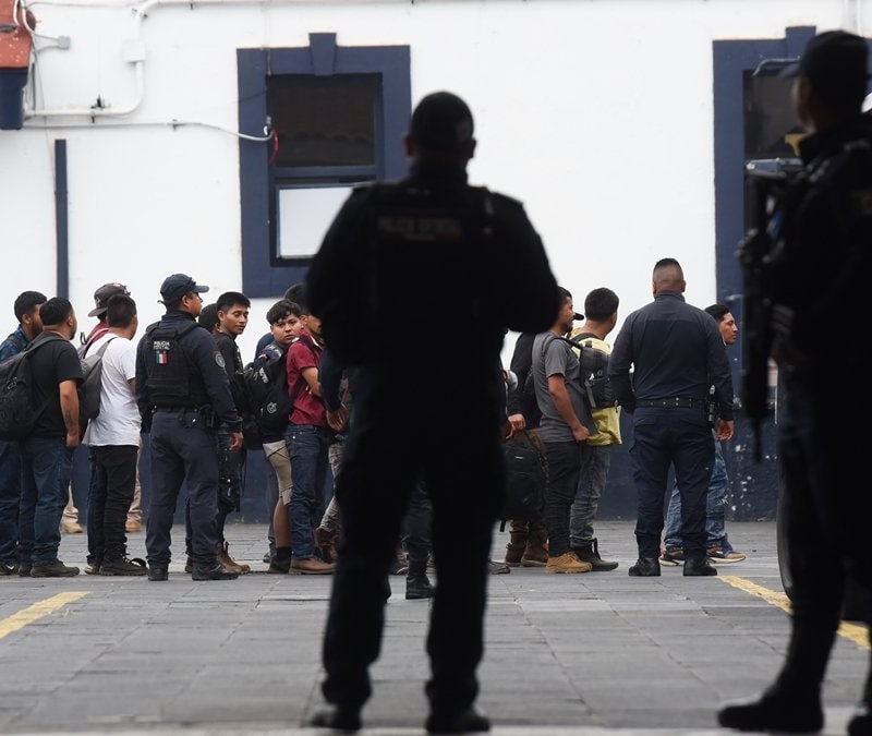 Meksika'da 229 göçmene gözaltı