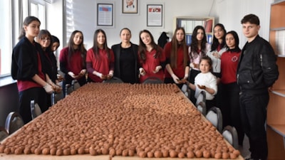 Trabzonlu öğrencilerden doğaya umut: 20 bin tohum topu hazırlandı