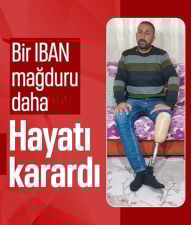 Adana'da bir kişi daha IBAN mağduru oldu