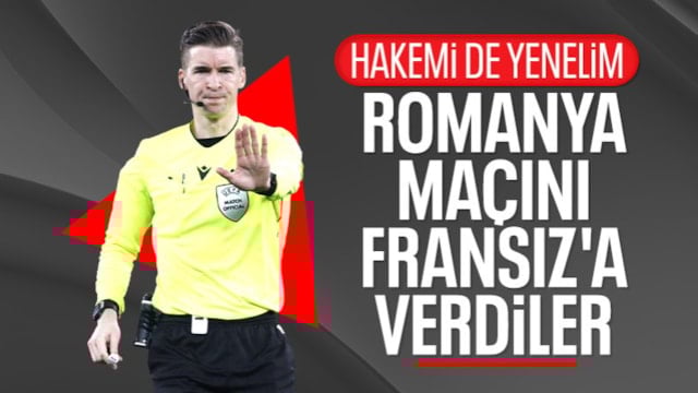 Türkiye-Romanya karşılaşmasının hakemi belli oldu
