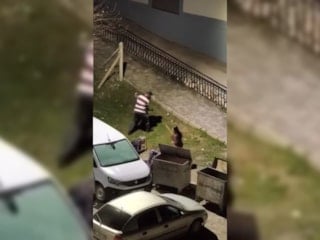 Malatya'da eski eşiyle tartıştı, dayak yedi