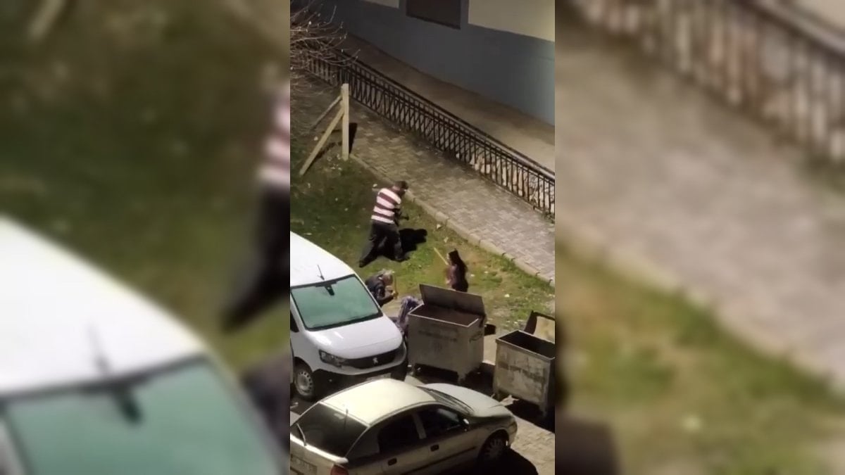 Malatya'da eski eşiyle tartıştı, dayak yedi
