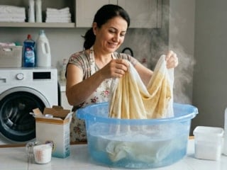 Eski ve sararmış nevresimleri bembeyaz yapan sır ortaya çıktı