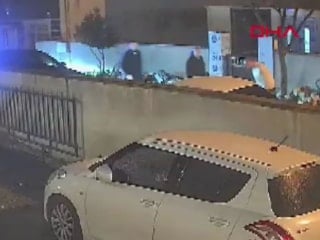 Alaattin Kadayıfçıoğlu'nun, Kubilay Kaan Kundakçı'yı öldürdüğü cinayet anı kamerada