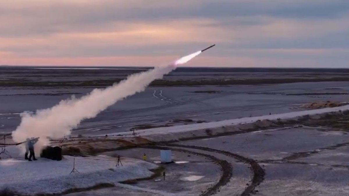 Yerli ve milli SUNGUR'dan hedefe tam isabet