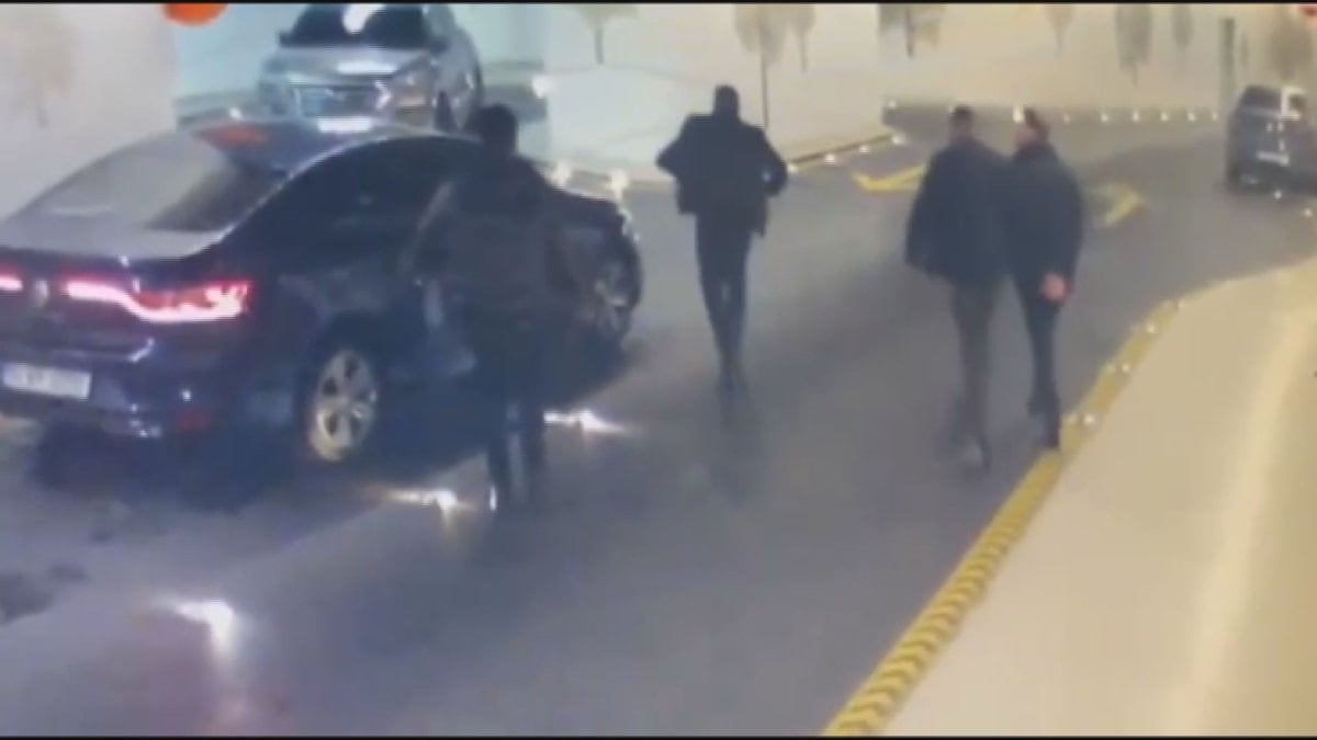 Kubilay Kaan Kundakçı'yı öldüren Alaattin Kadayıfçıoğlu'nun gözaltı anları kamerada