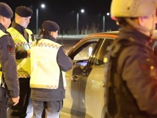 Aksaray’da jandarma ekipleri uygulamalarını sürdürüyor