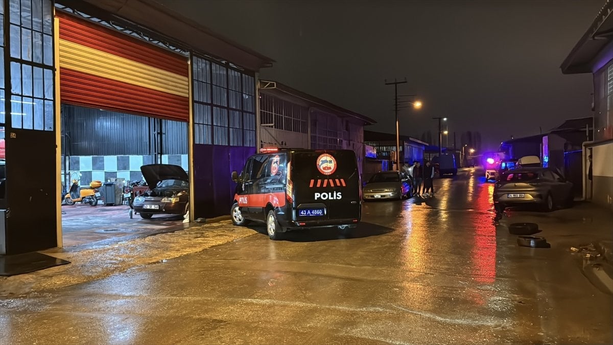 Kütahya'da silahlı saldırı: 1 yaralı