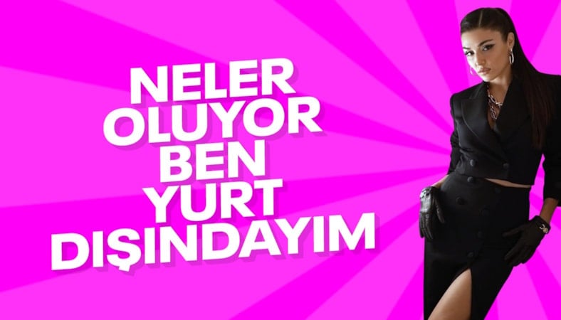 Uyuşturucudan yakalama kararı bulunan Hande Erçel'den açıklama geldi
