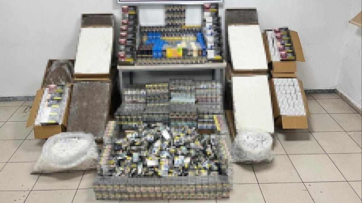 Bursa’da kaçak sigara operasyonu