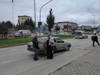 Samsun’da kırmızı ışıkta kaza: 4 yaralı