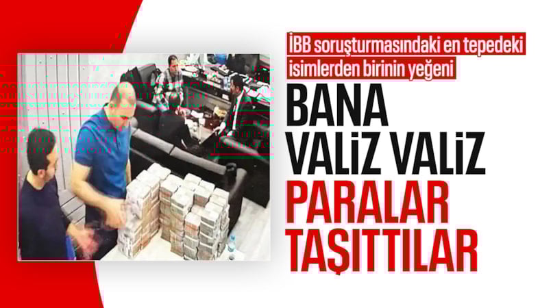 Murat Kapki’nin yeğeni Berat Çağrı Kapki’nin ifadesi: Valizlerle para taşıdım