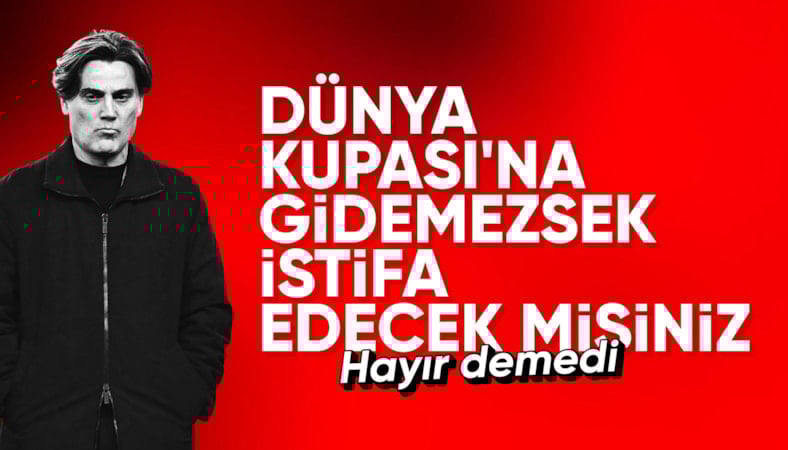 Vincenzo Montella'yı şaşırtan istifa sorusu