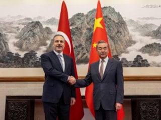 Hakan Fidan, Çinli mevkidaşıyla görüştü