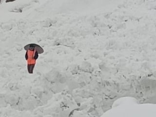 Şırnak-Hakkari kara yolunda çığ alarmı