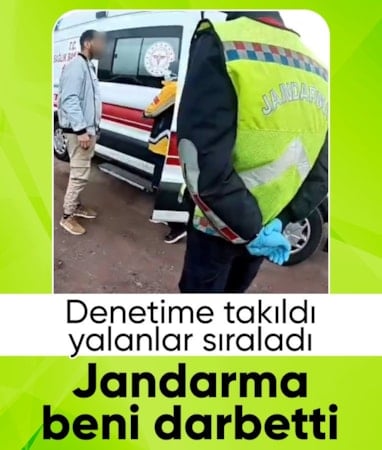 Sakarya'da trafik uygulamasından kaçıp geri döndü: Jandarma beni darbetti