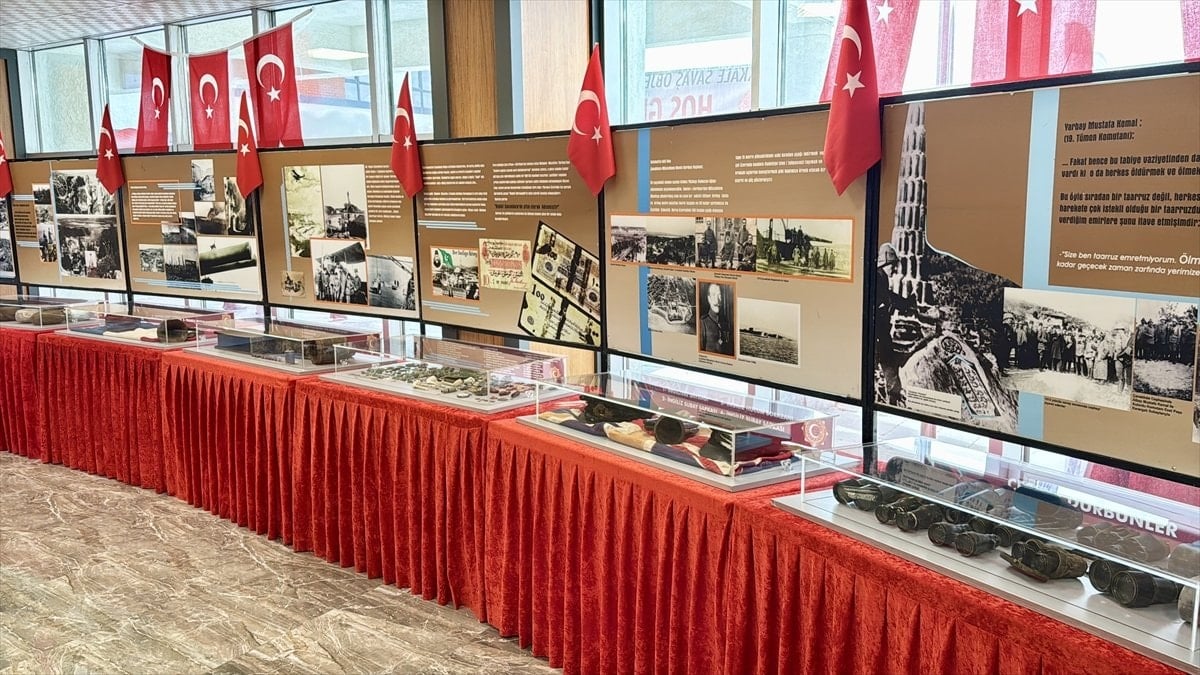 Kırşehir’de Çanakkale ruhunu yaşatan sergi