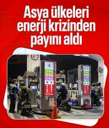 Enerji krizi Asya ülkelerini sarstı