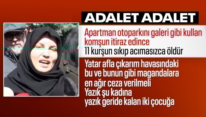 İstanbul'da park tartışmasında kızının gözü önünde vuruldu