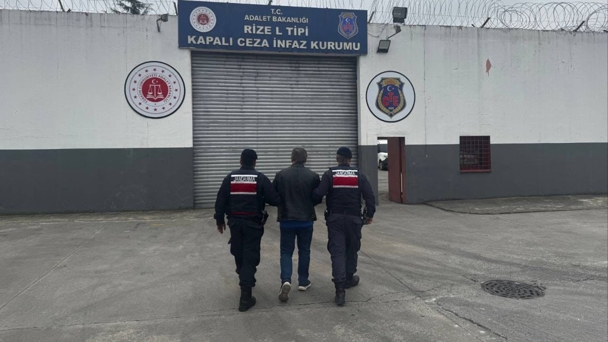 Rize'de aranan firari hükümlüler yakalandı