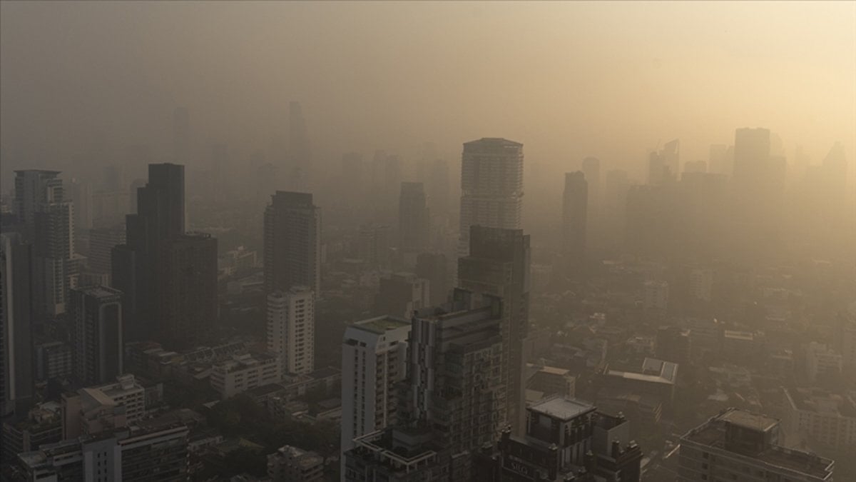 Dünya geneli 2025 hava kalitesi haritası