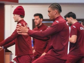 Trabzonspor'da Galatasaray maçı hazırlıkları devam ediyor