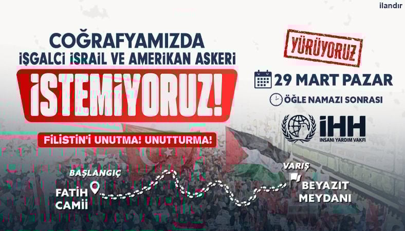 İHH Filistin Yürüyüş