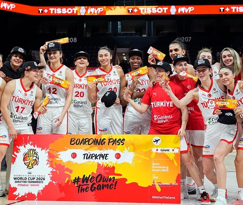 Türkiye'nin FIBA Kadınlar Avrupa Şampiyonası Elemeleri kura çekiminde torbası belli oldu