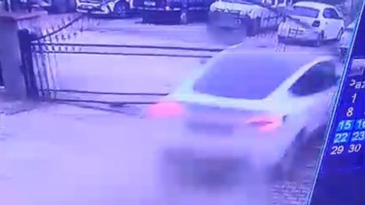 Kocaeli'de kontrolden çıkan otomobil ortalığı savaş alanına çevirdi