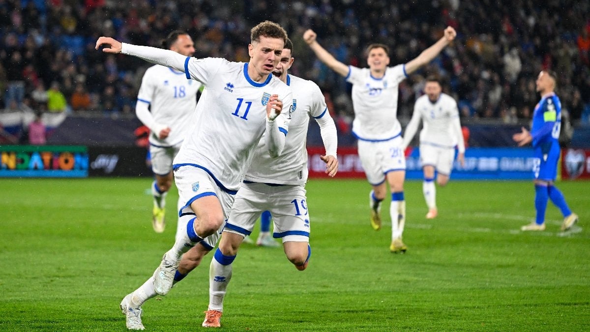 Slovakya'yı 4 golle geçen Kosova, Türkiye'nin rakibi oldu
