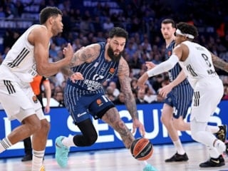 Anadolu Efes deplasmanda Real Madrid'e kaybetti