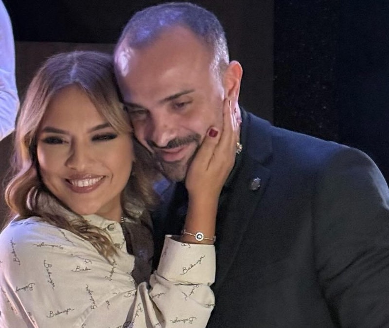 Demet Akalın'ın eşi Okan Kurt vücut geliştirme şampiyonası seçmelerinde ter döktü