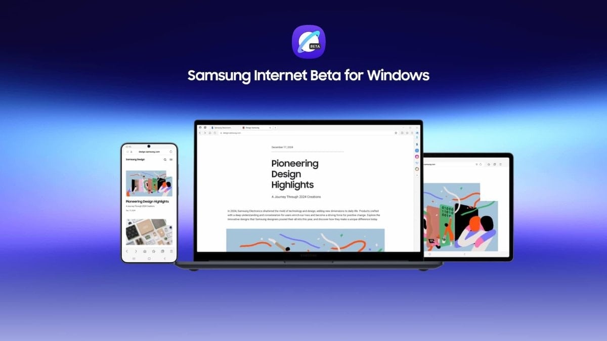 Samsung Tarayıcı, yapay zeka özellikleriyle bilgisayarlara geldi