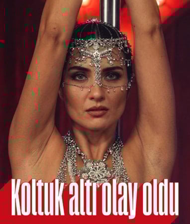 Tuba Büyüküstün'ün koltuk altı gündem oldu