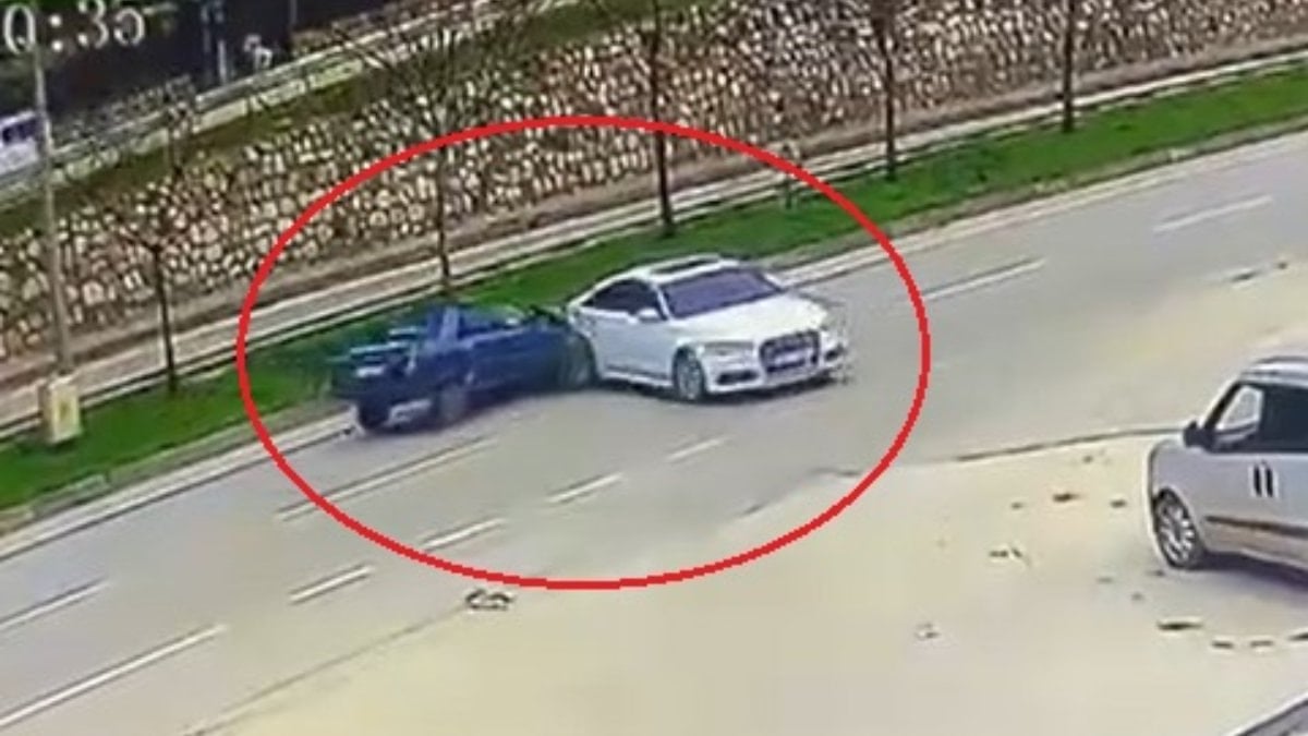 Bursa'da el frenini çekmeyi unuttu