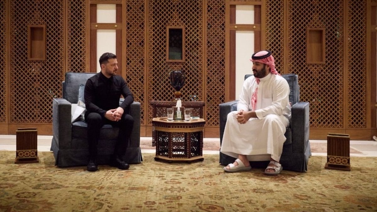 Zelensky, Suudi Arabistan'da: İran İHA'larına karşı mücadele için imzalar atıldı