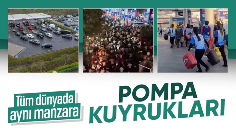 Küresel enerji krizi derinleşiyor: Akaryakıt kuyrukları uzadı