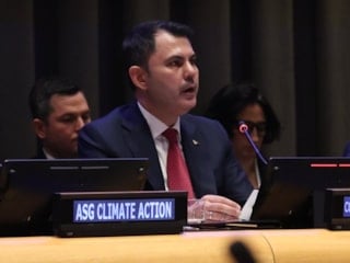 Murat Kurum, BM'de Türkiye'nin COP31 vizyonunu anlattı